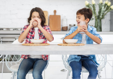 Desayuno infantil saludable