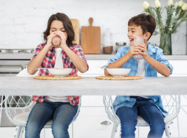 Desayuno infantil saludable